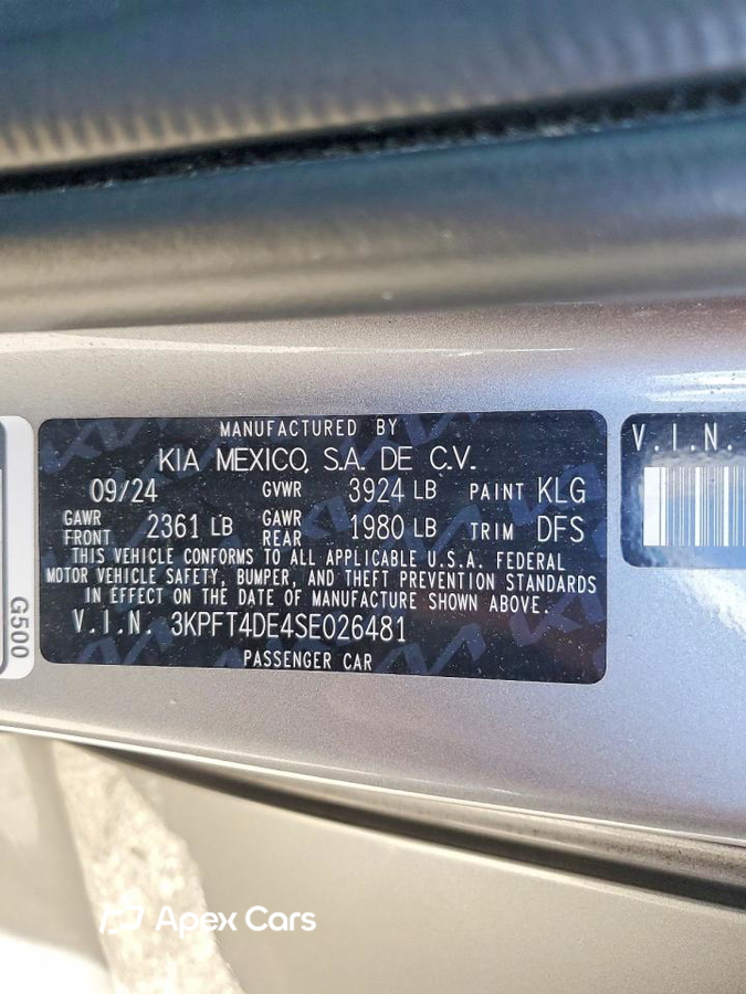 Kia K4 2025