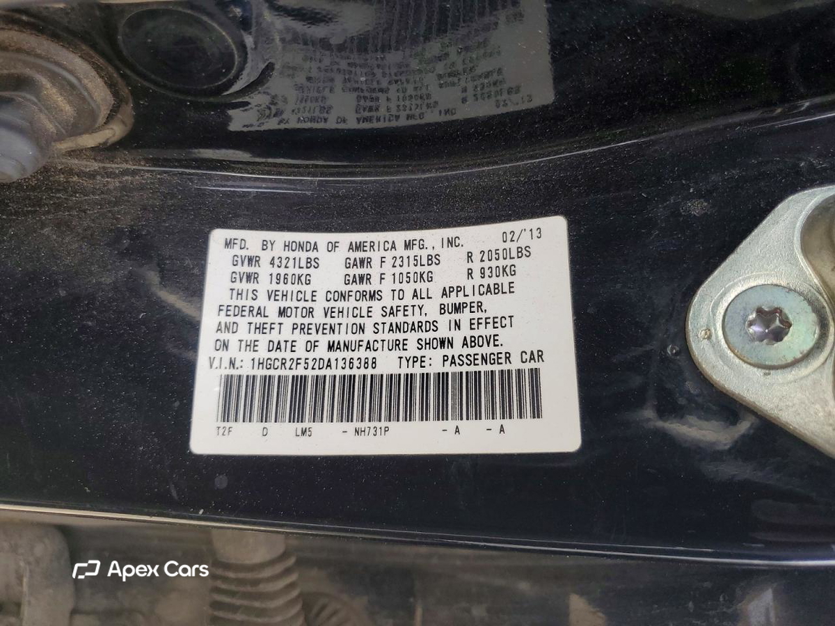 Honda Accord 2013