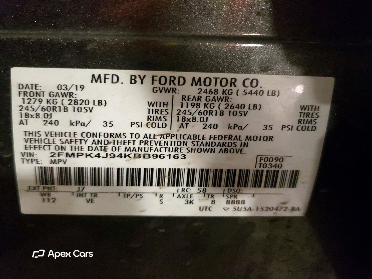 Ford Edge 2019