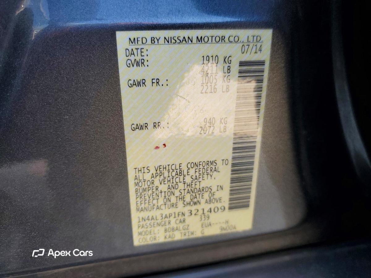 Nissan Altima 2015
