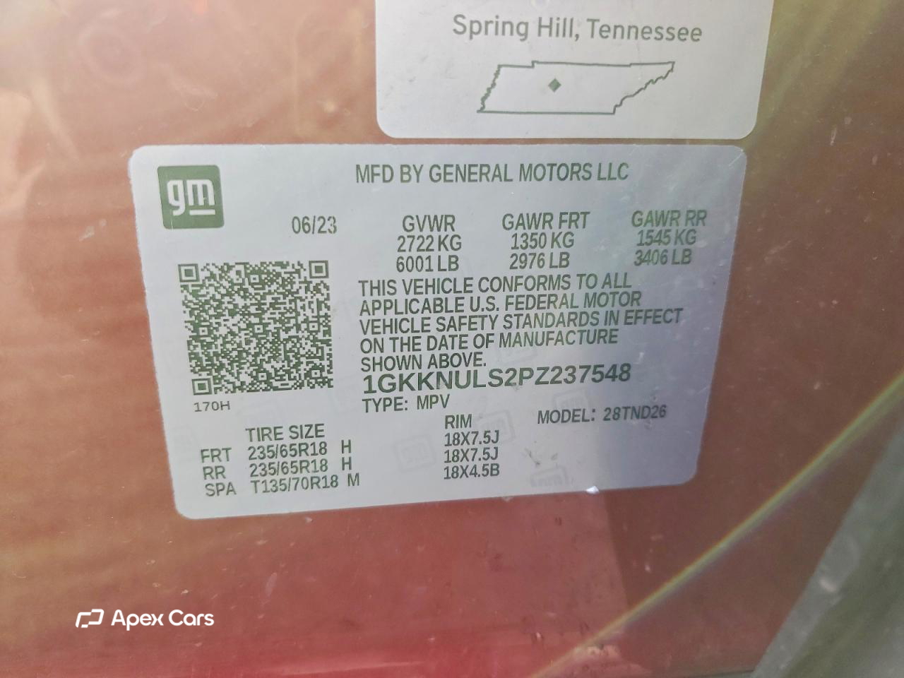 GMC Acadia 2023
