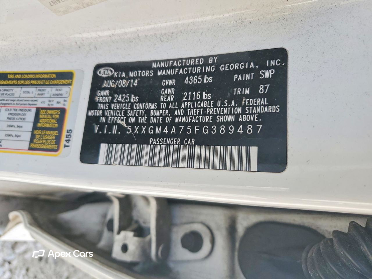 Kia Optima 2015