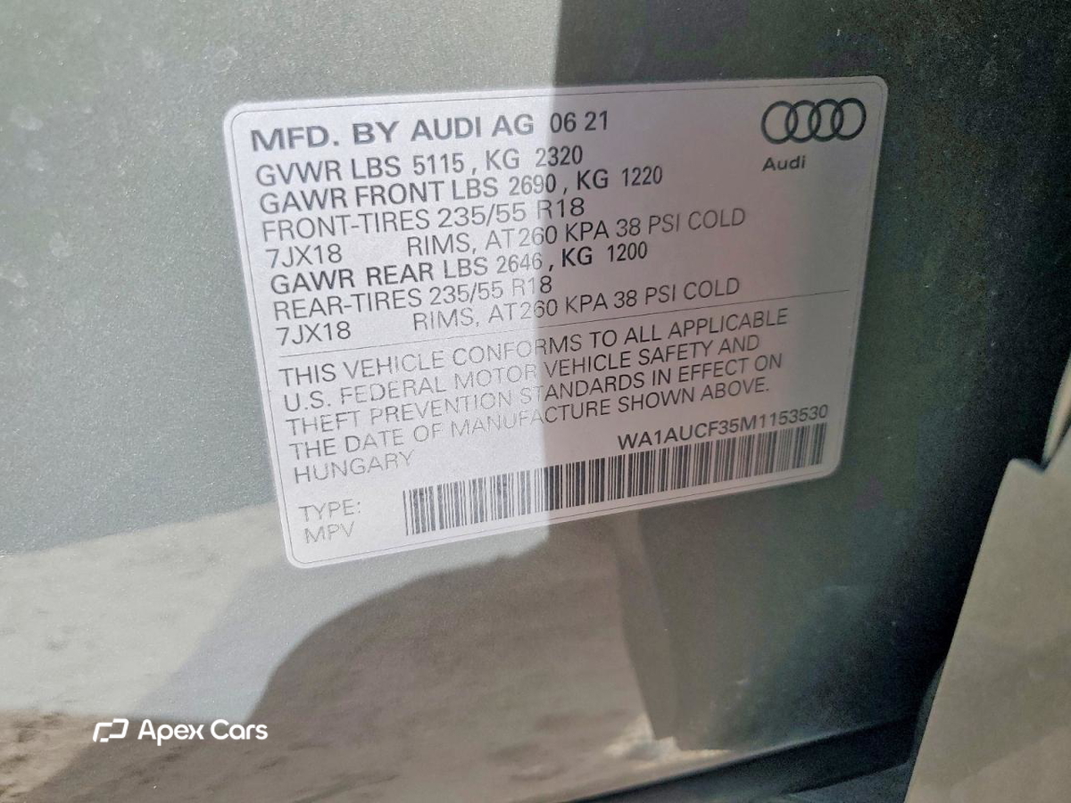 Audi Q3 2021