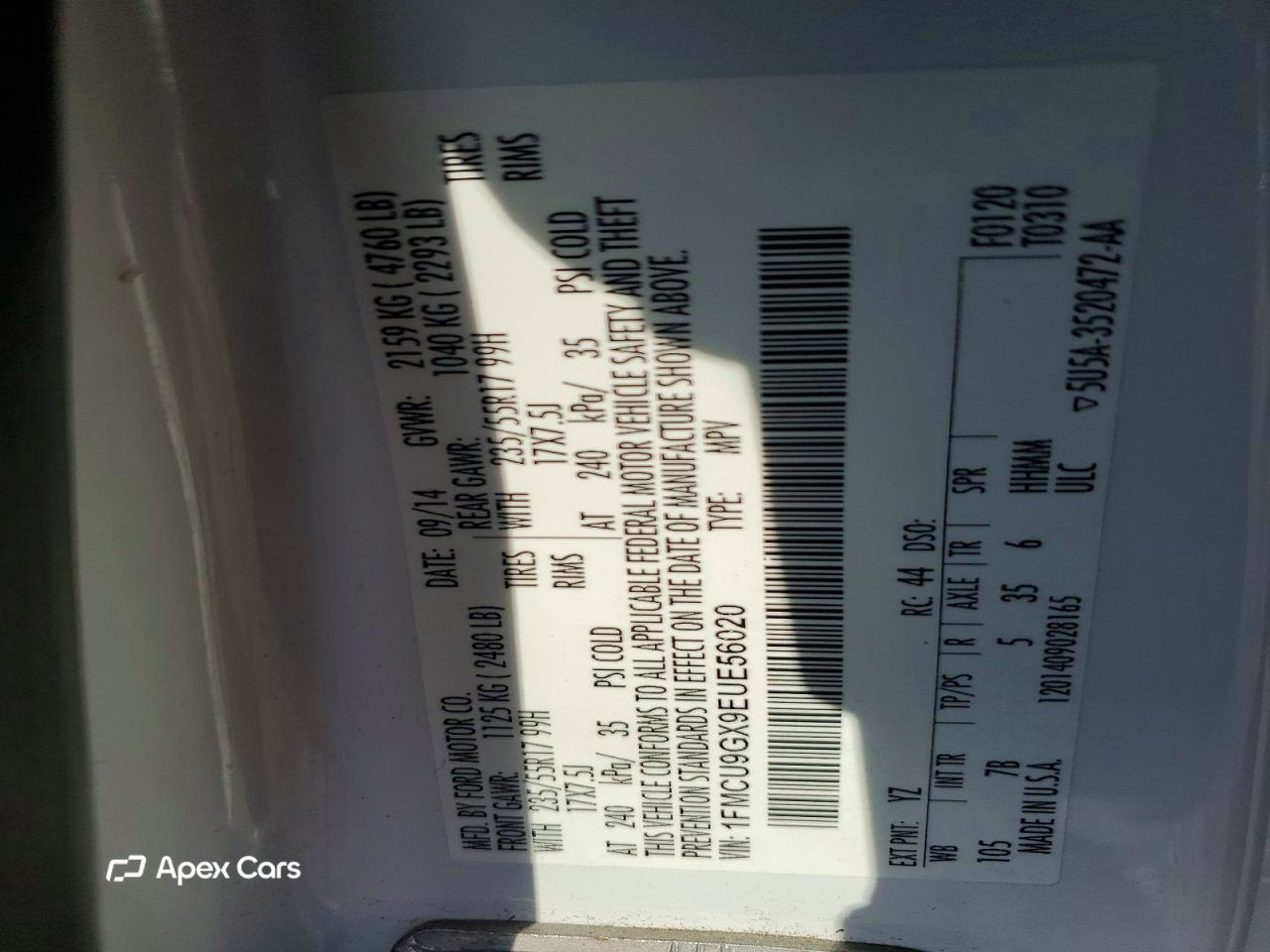 Ford Escape 2014