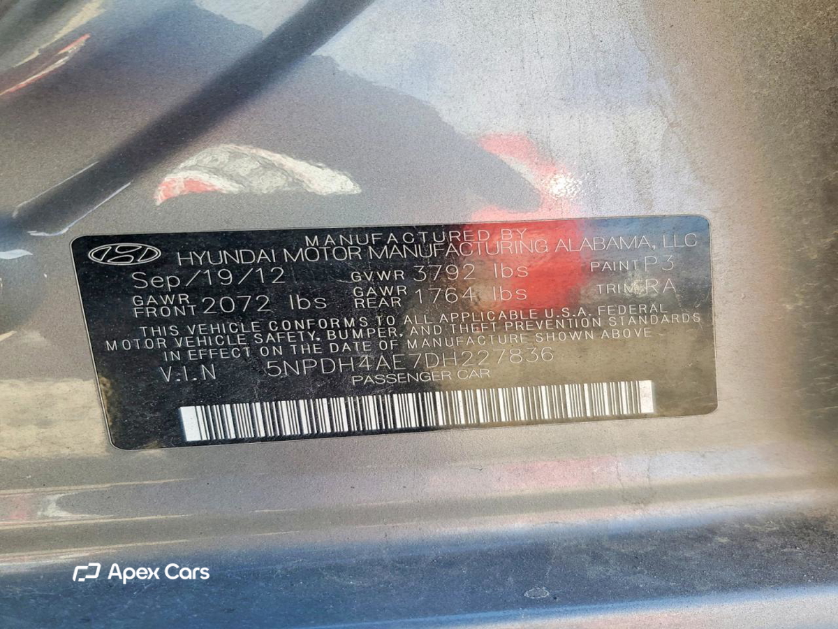 Hyundai Elantra 2013