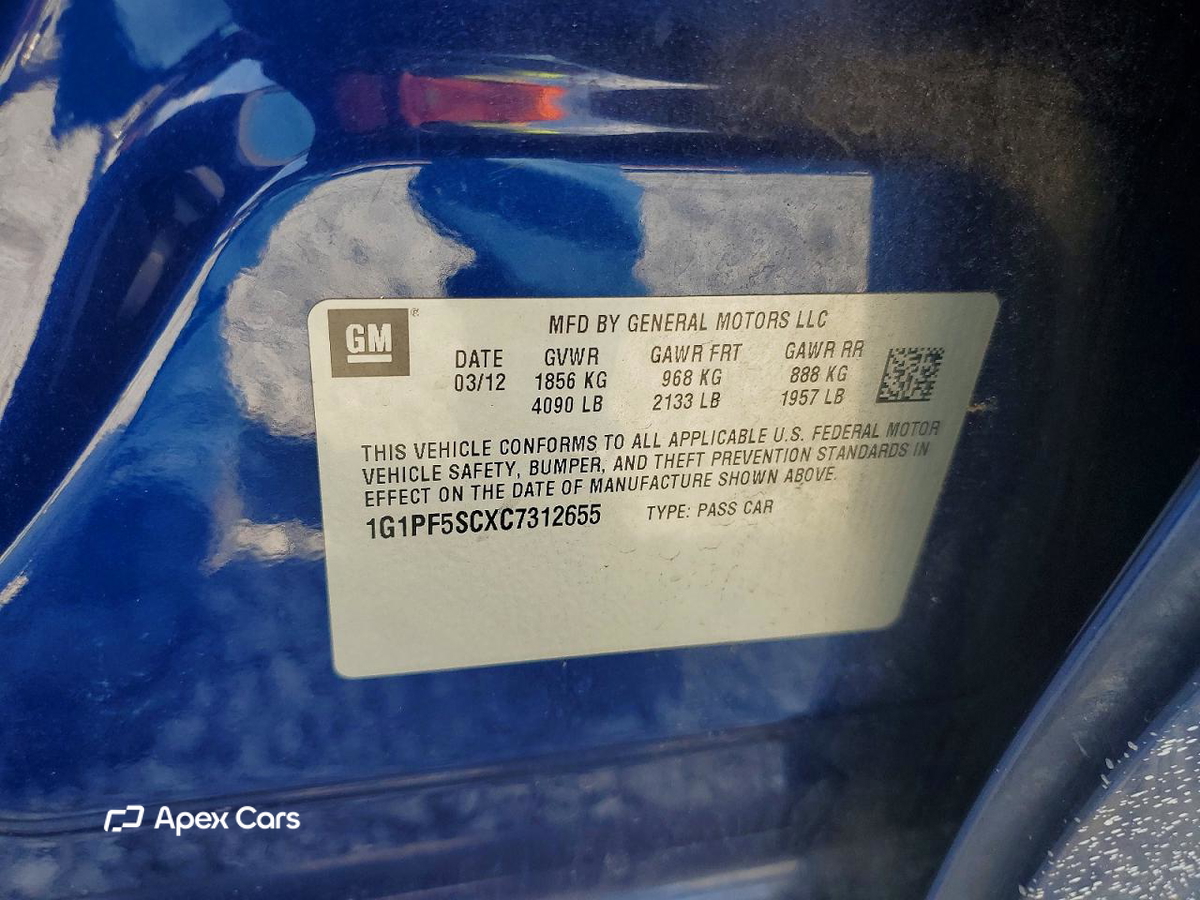 Chevrolet Cruze 2012