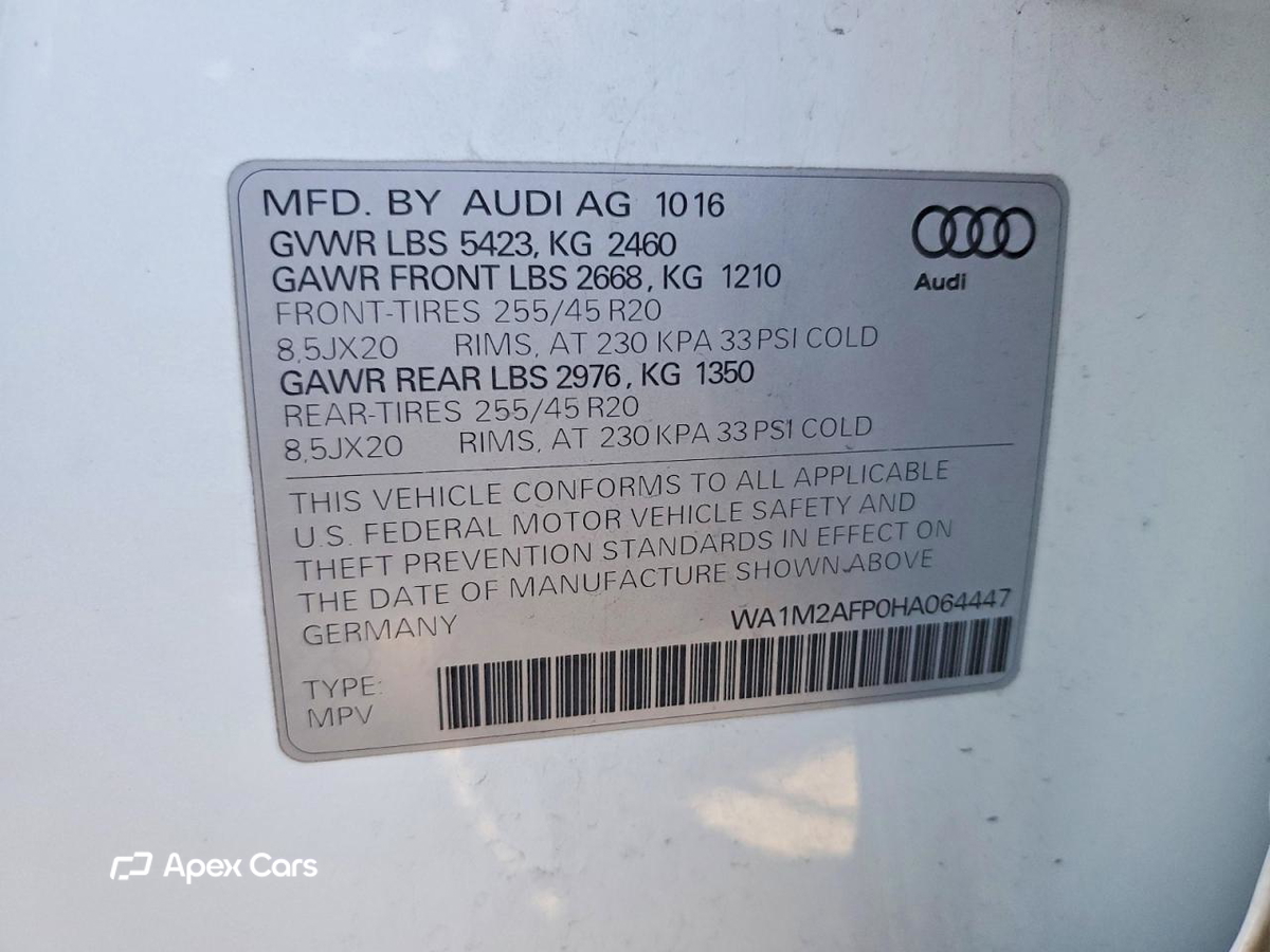 Audi Q5 2017