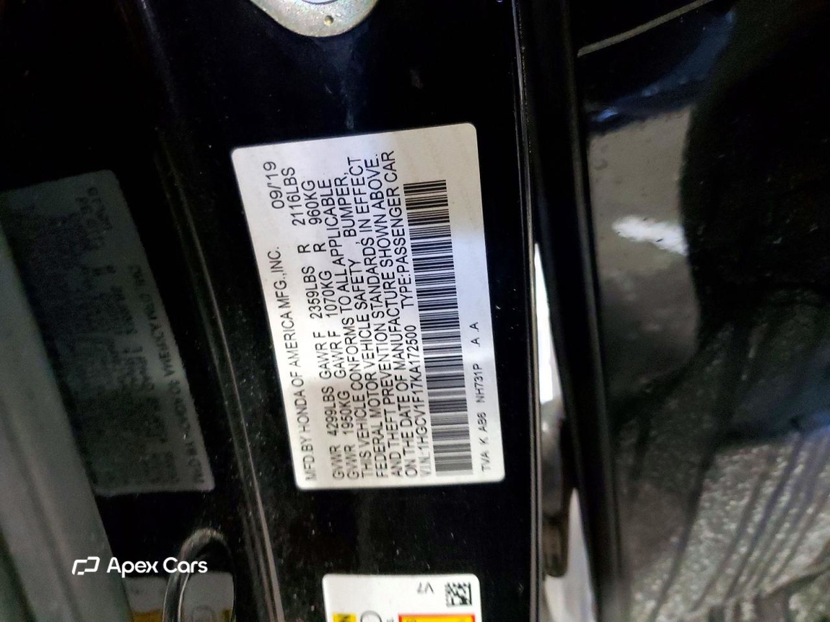 Honda Accord 2019