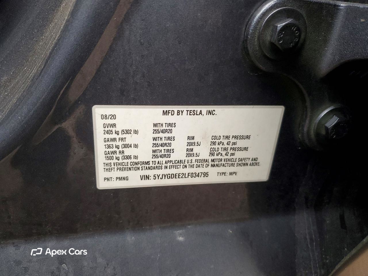 Tesla Model Y 2020