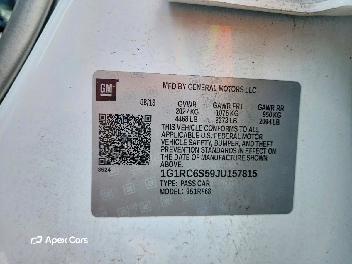Chevrolet Volt 2018