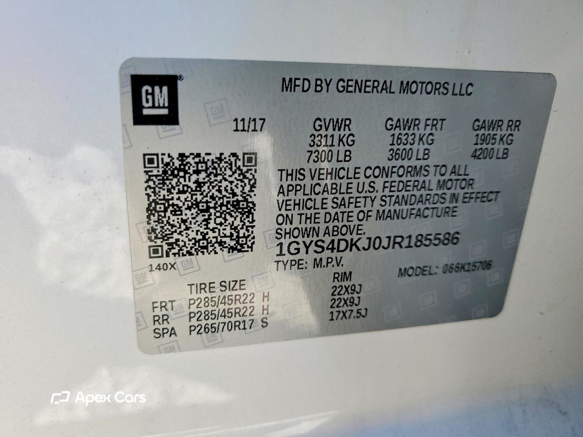 Cadillac Escalade 2018