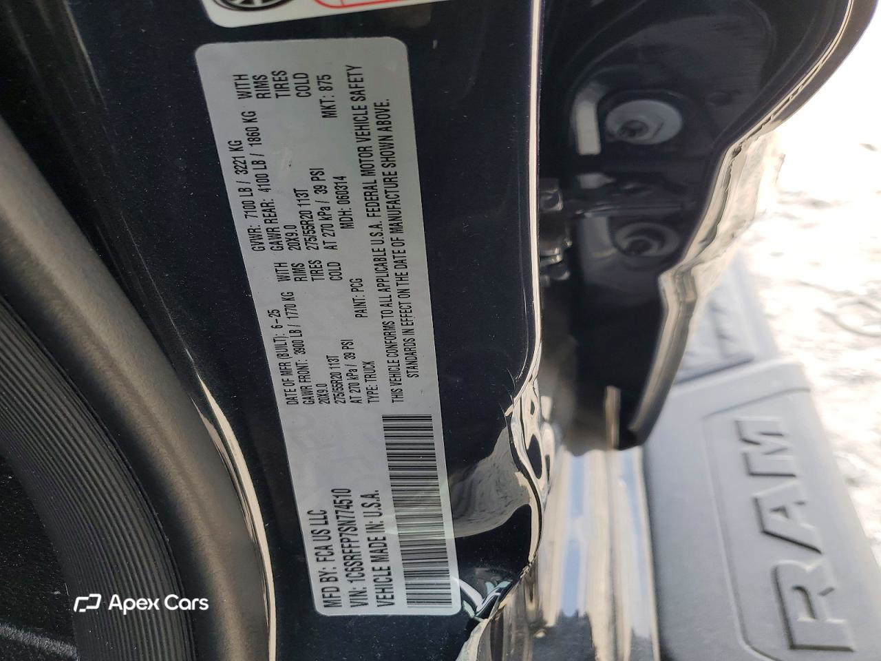 RAM 1500 2025
