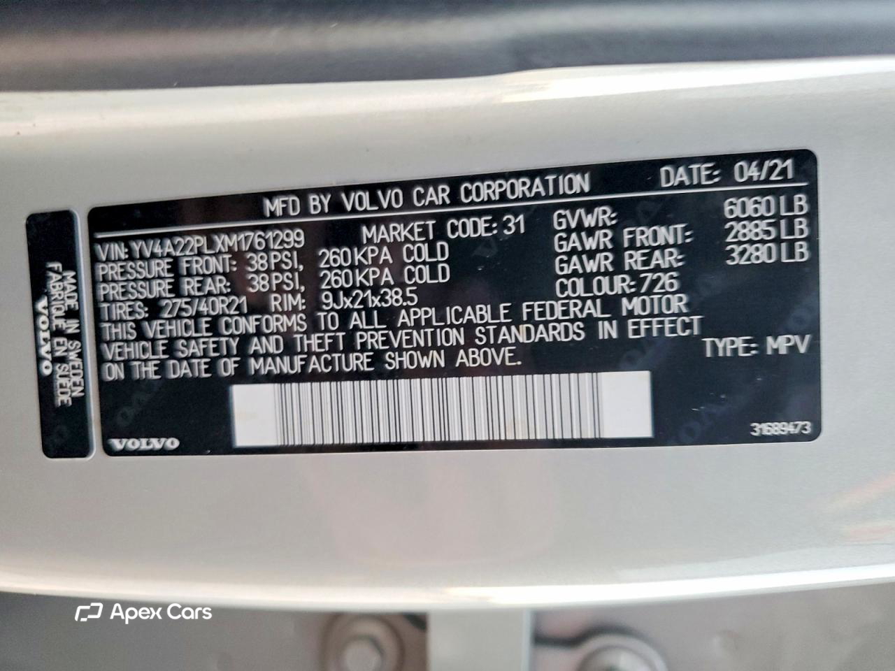 Volvo XC90 2021