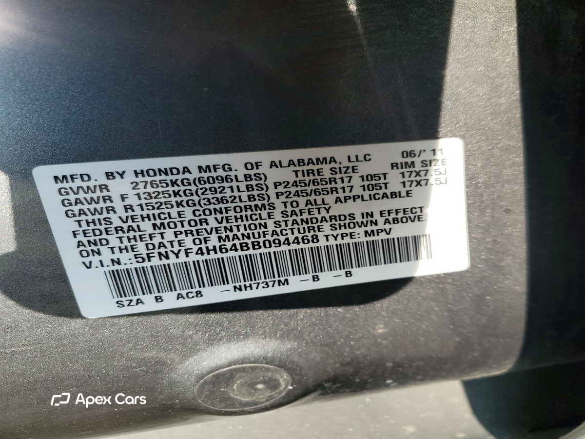 Honda Pilot 2011