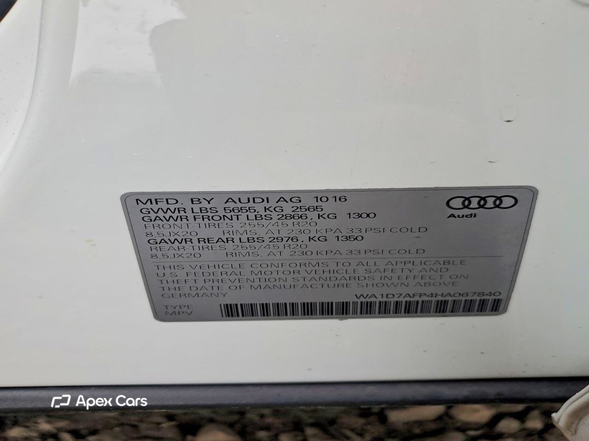 Audi Q5 2017