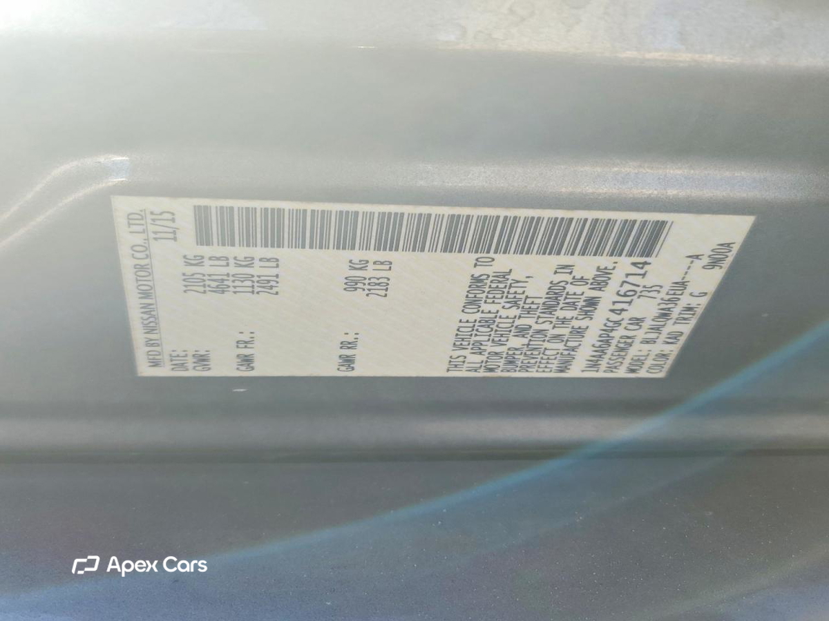 Nissan Maxima 2016