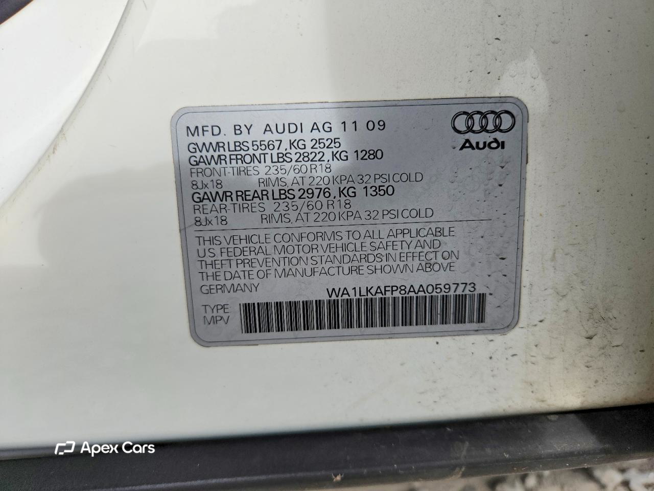Audi Q5 2010