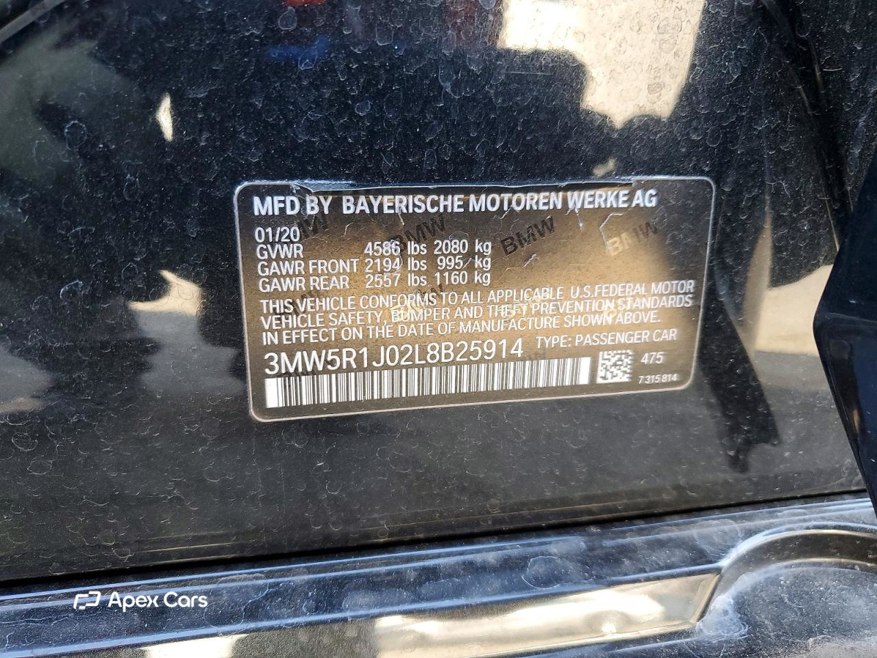 BMW Series 3 2020