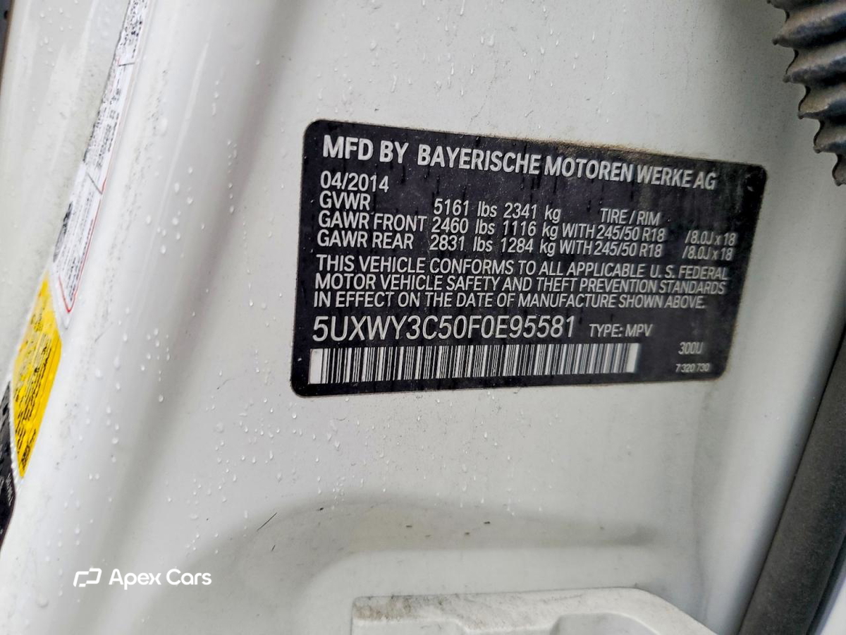 BMW X3 2015