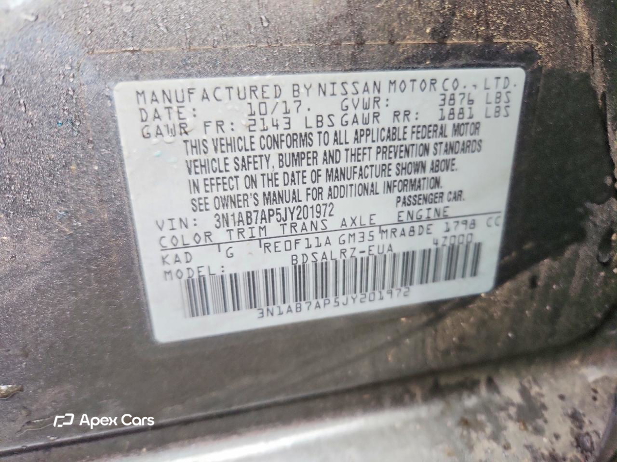 Nissan Sentra 2018