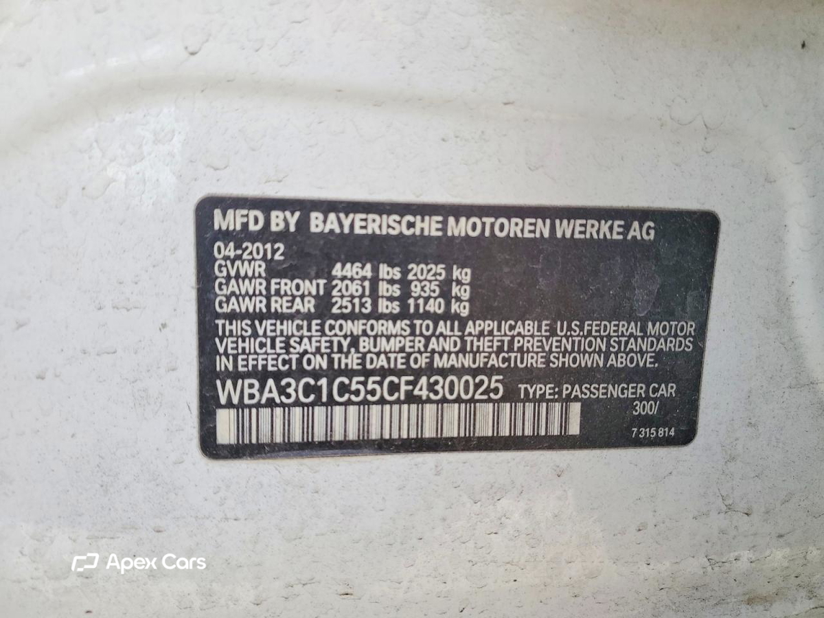 BMW Series 3 2012