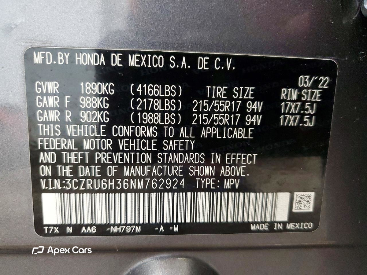 Honda HR-V 2022