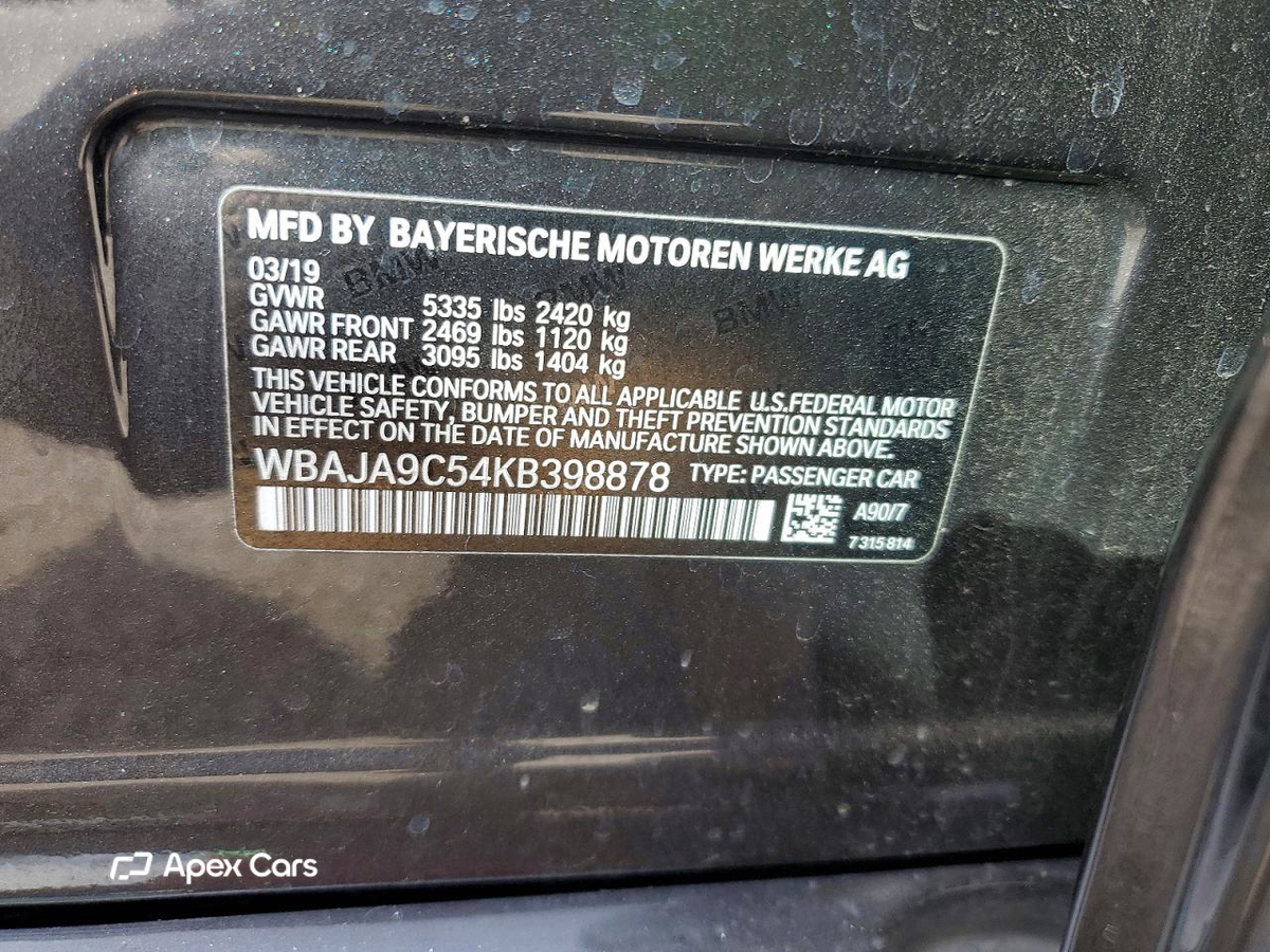 BMW Series 5 2019