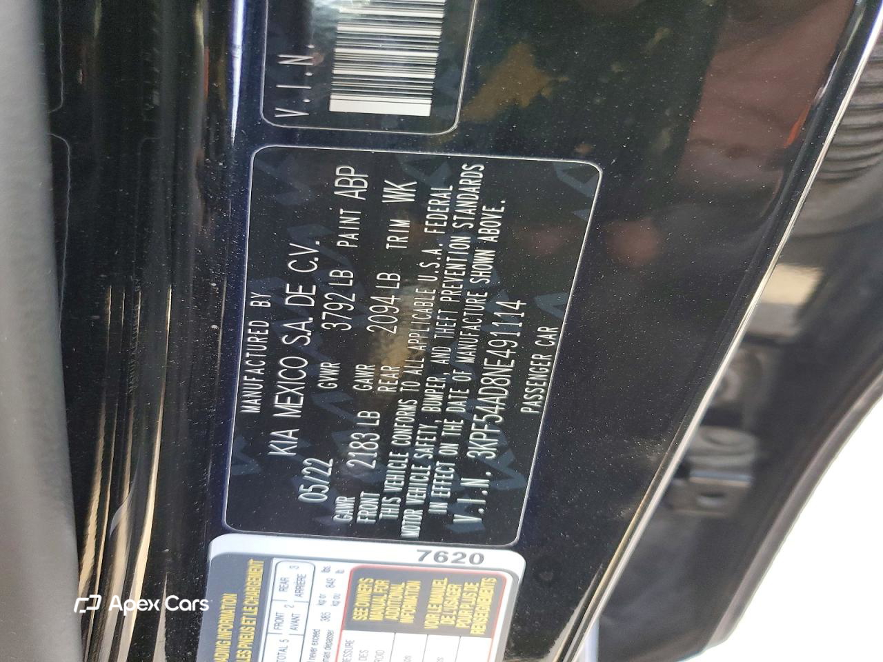 Kia Forte 2022