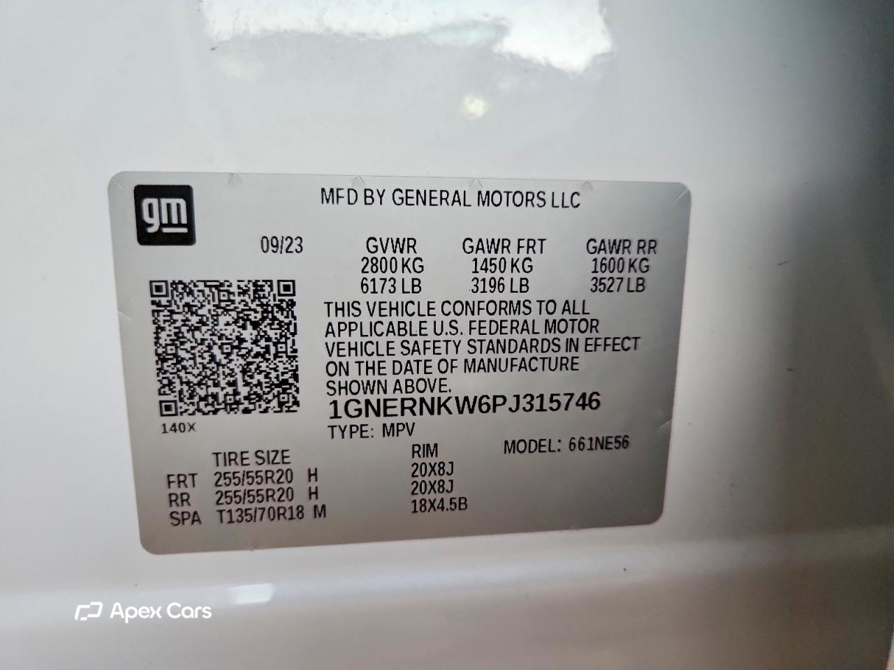 Chevrolet Traverse 2023