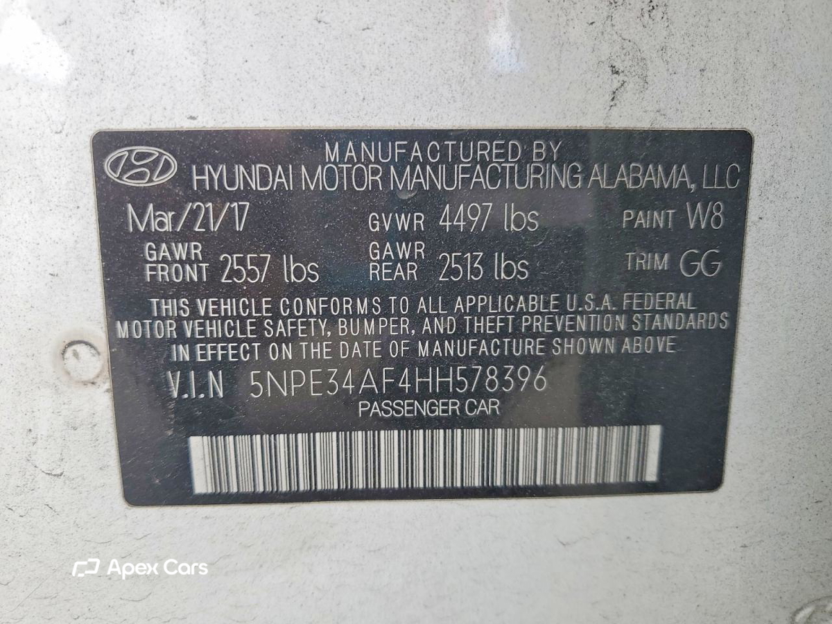 Hyundai Sonata 2017