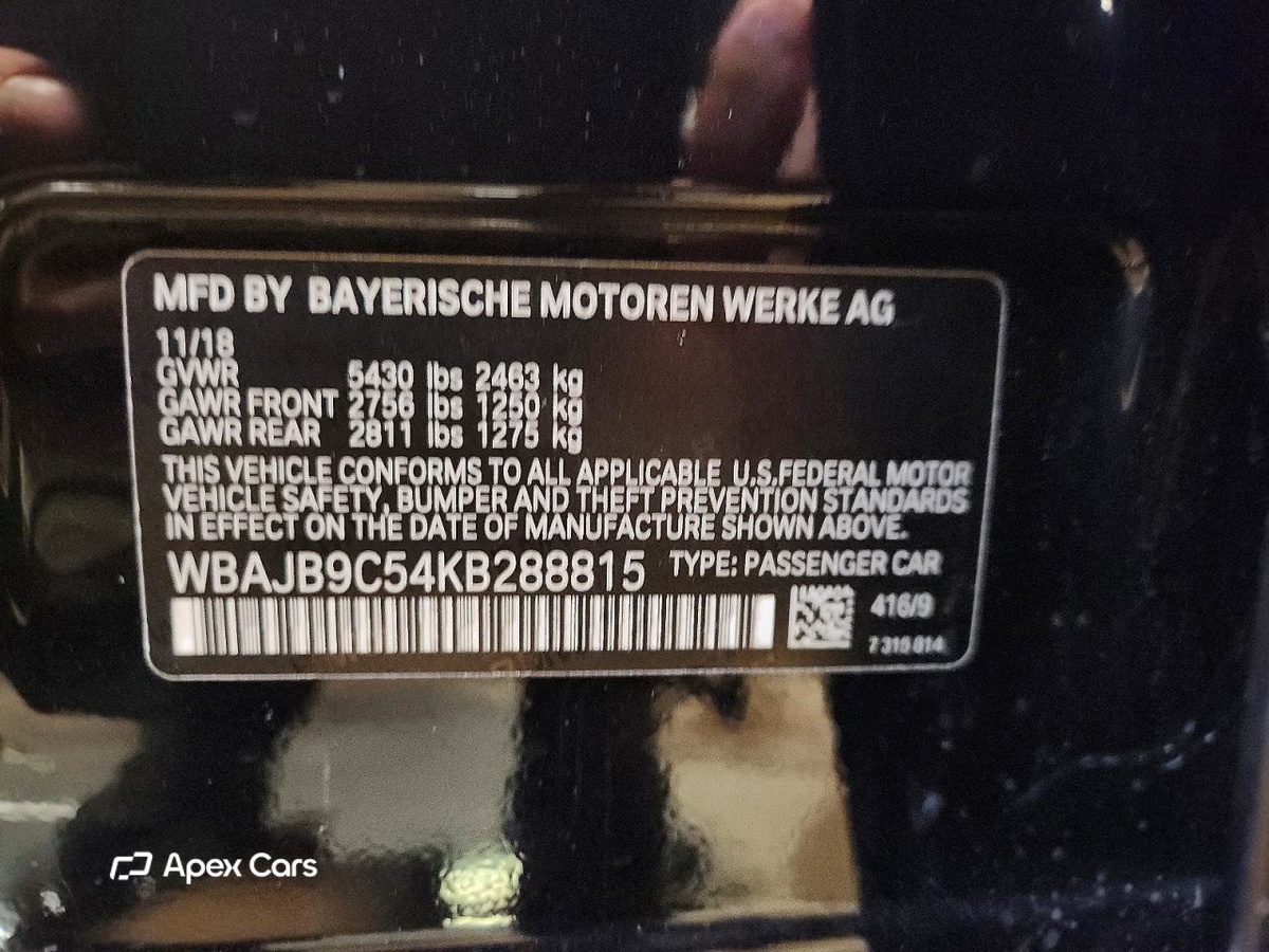 BMW Series 5 2019