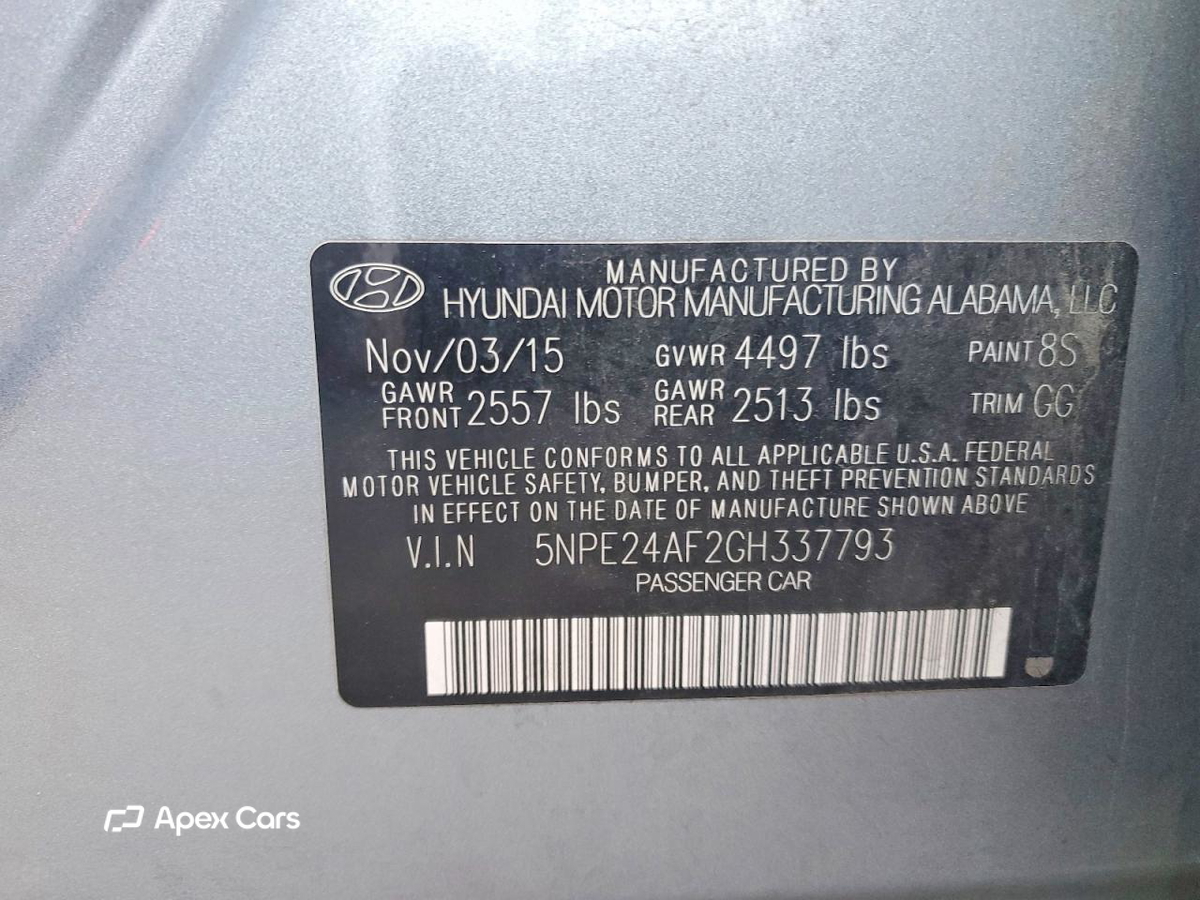 Hyundai Sonata 2016