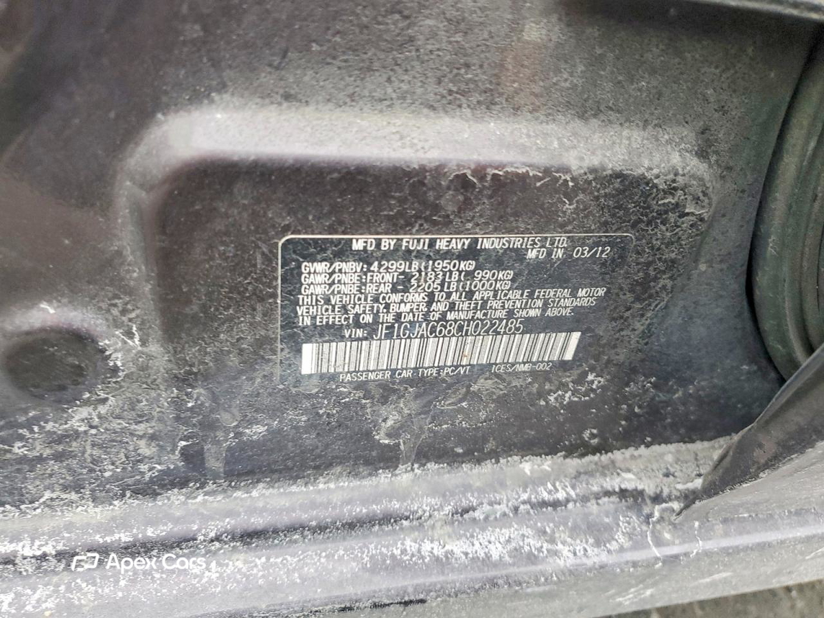 Subaru Impreza 2012