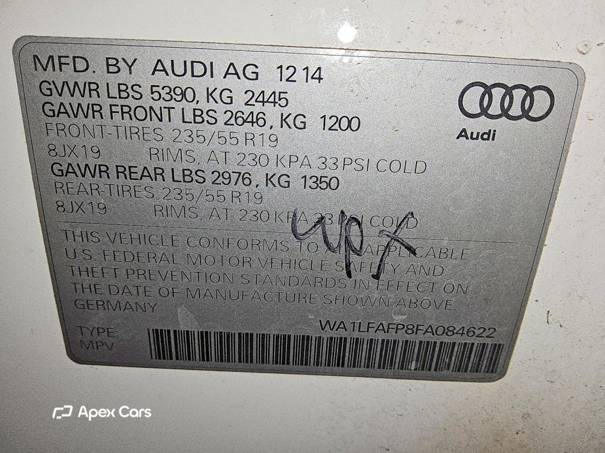 Audi Q5 2015