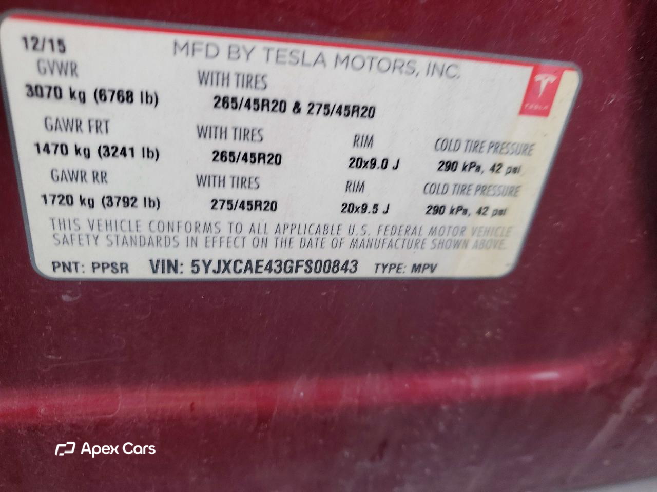 Tesla Model X 2016