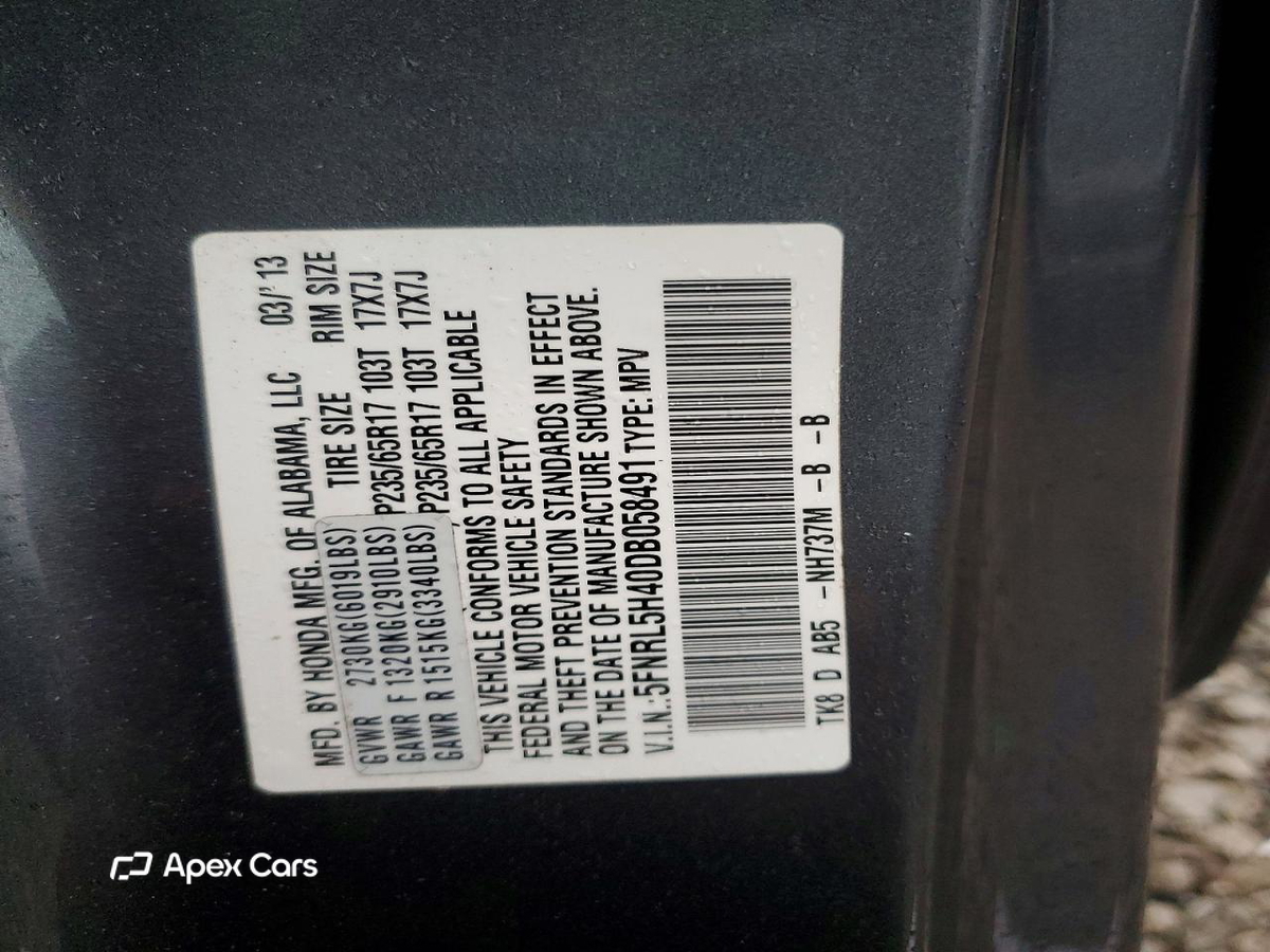 Honda Odyssey 2013