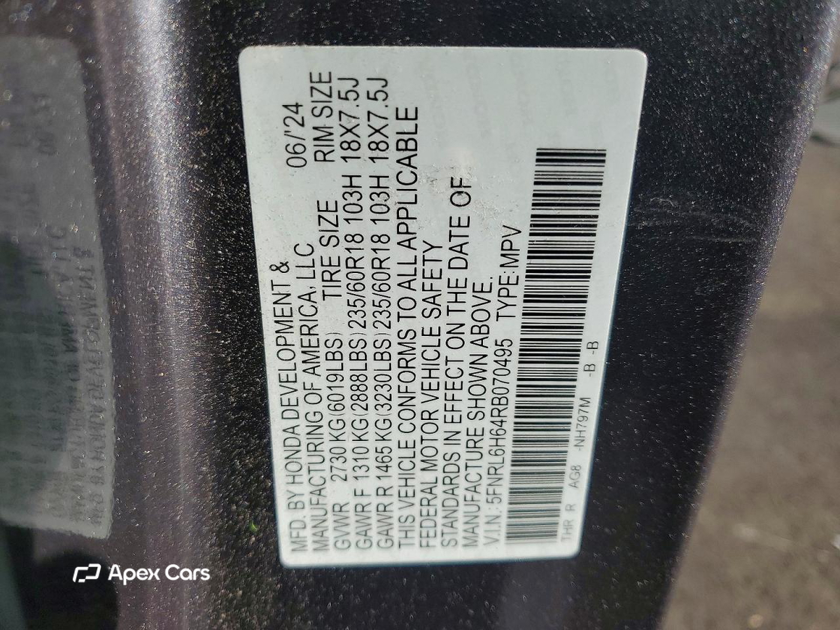 Honda Odyssey 2024