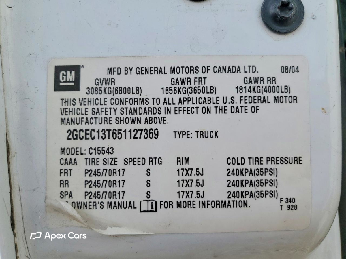Chevrolet Silverado 2005