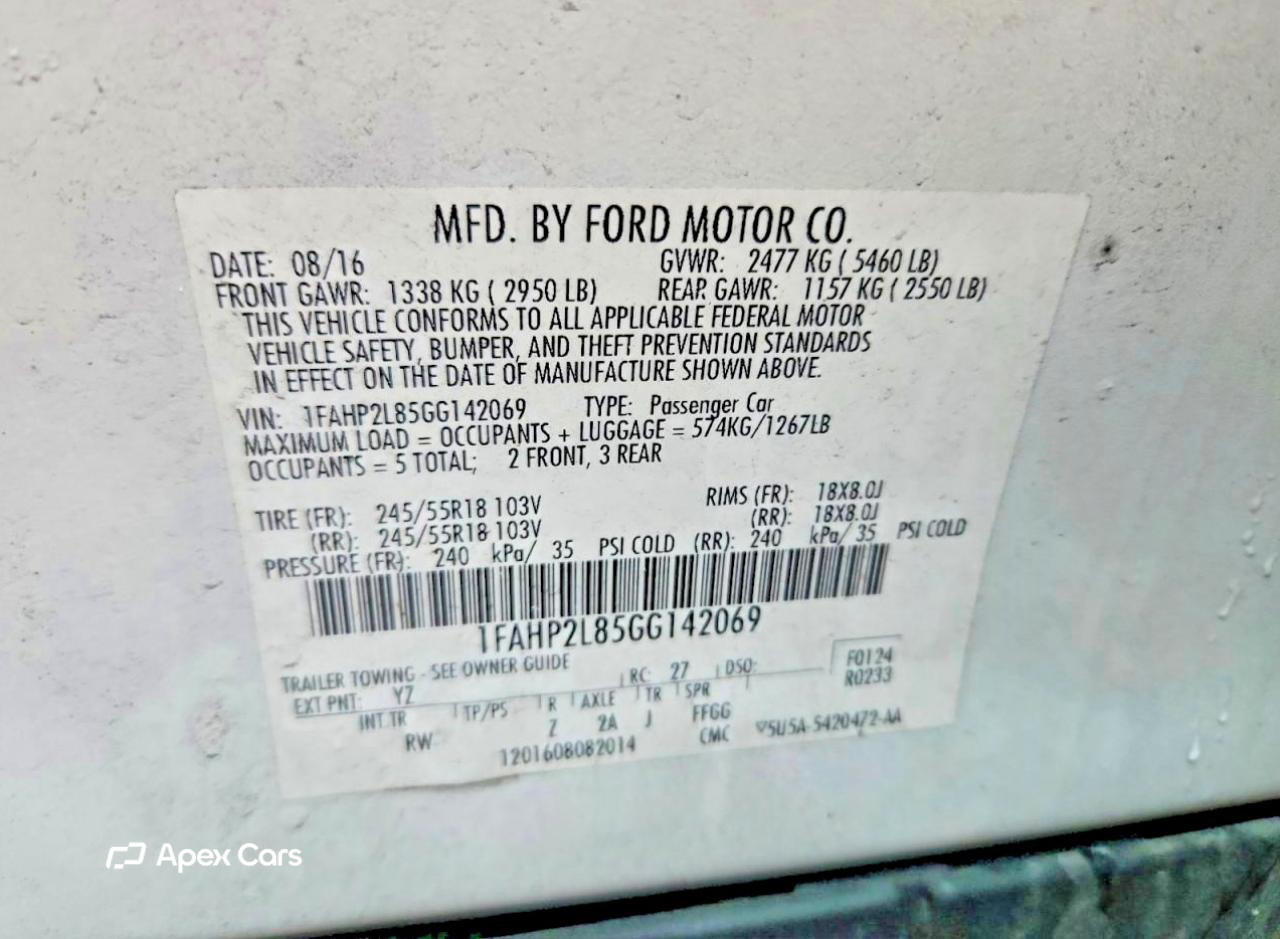 Ford Taurus 2016