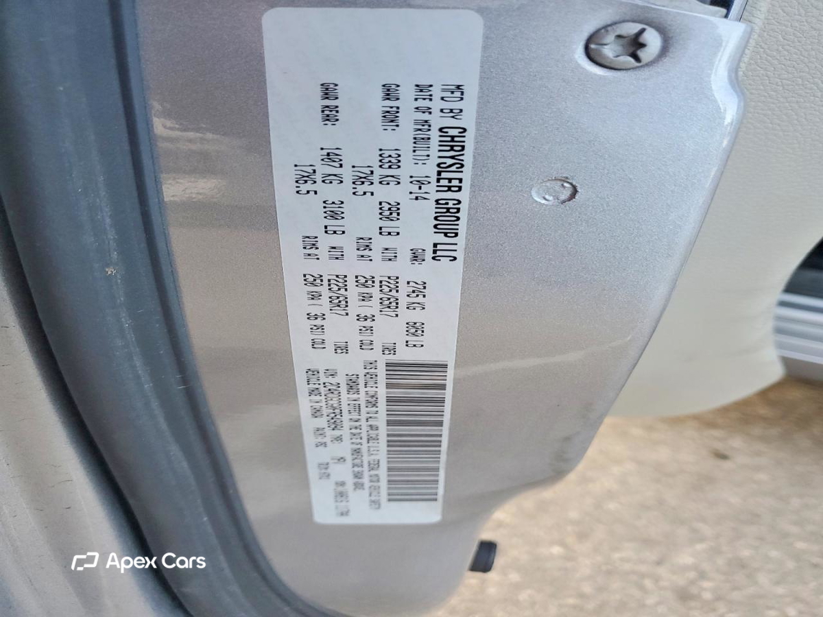 Dodge Caravan 2015