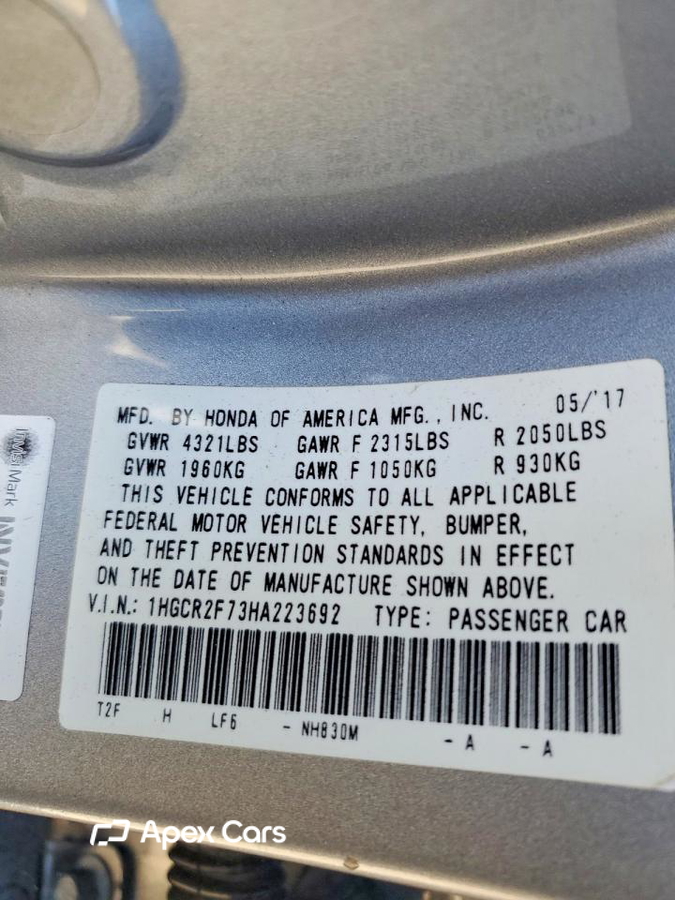 Honda Accord 2017