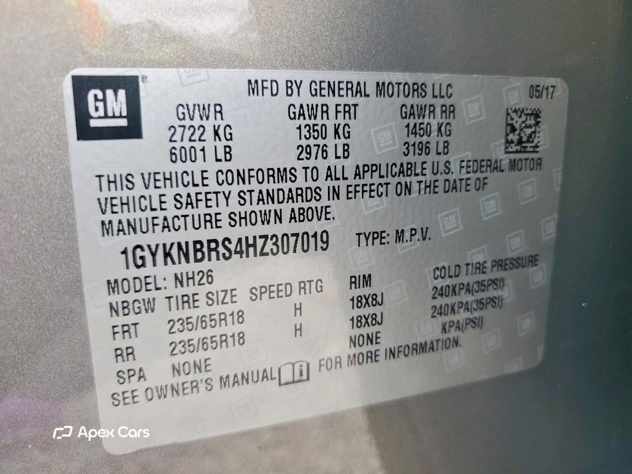 Cadillac XT5 2017