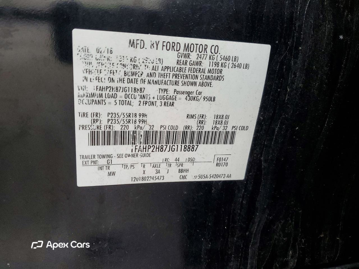 Ford Taurus 2018