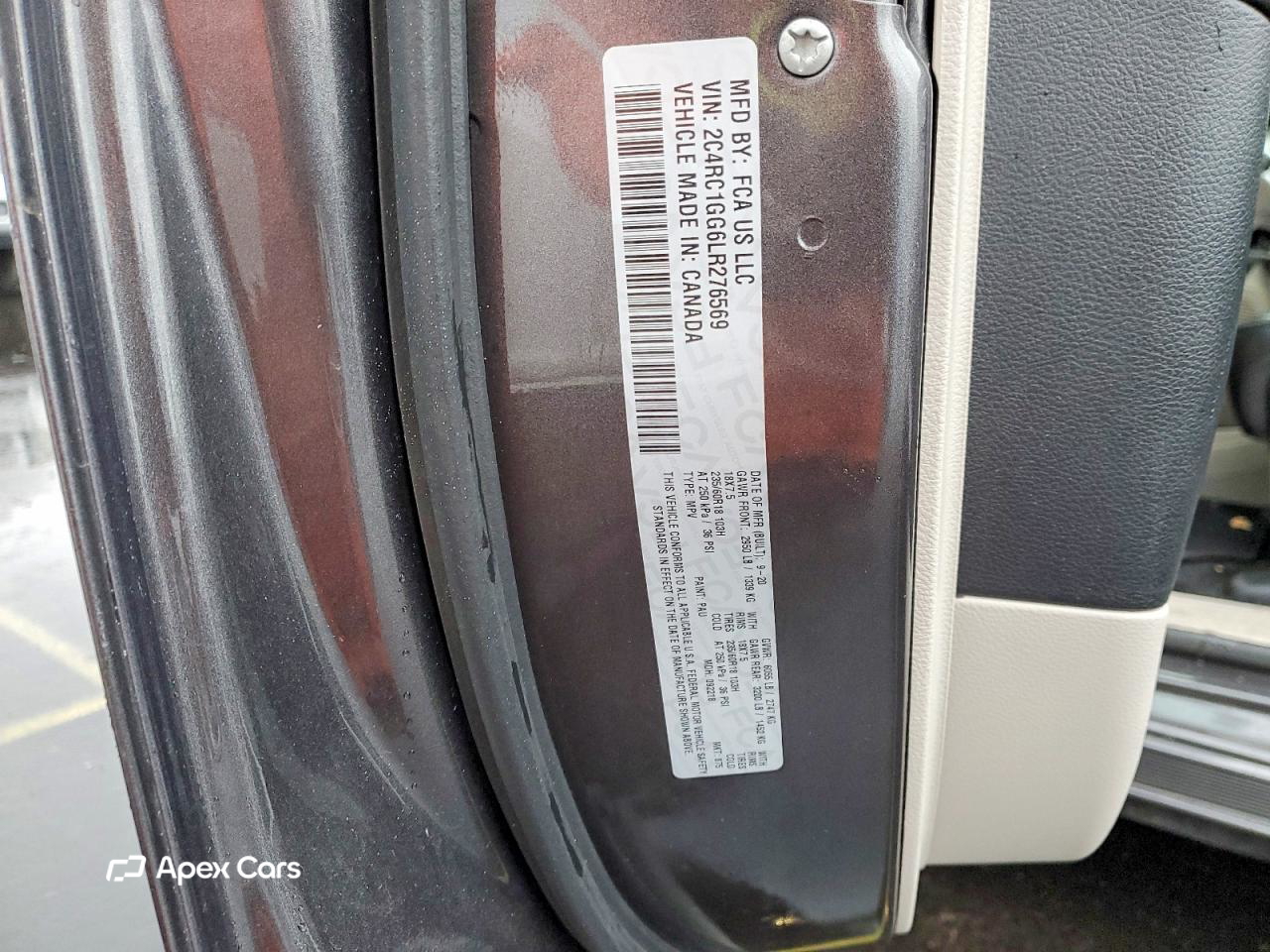 Chrysler Pacifica 2020