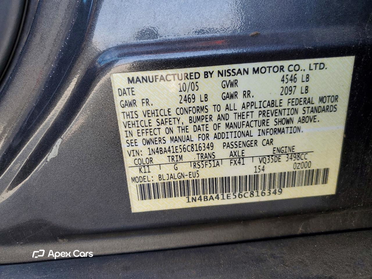 Nissan Maxima 2006