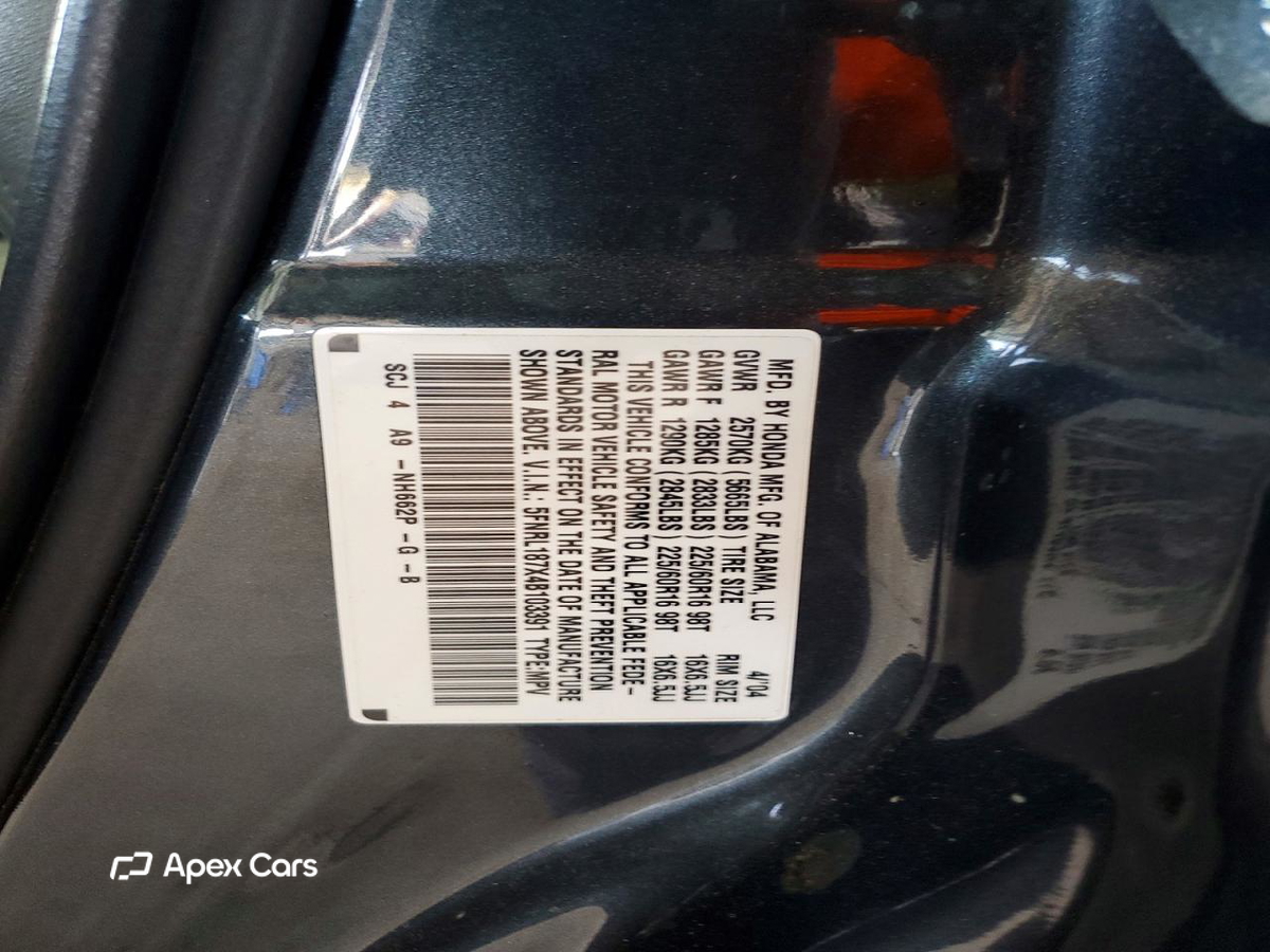 Honda Odyssey 2004