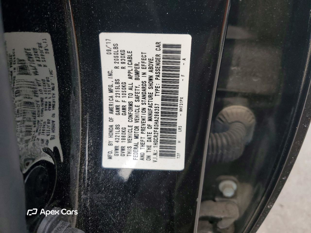 Honda Accord 2017