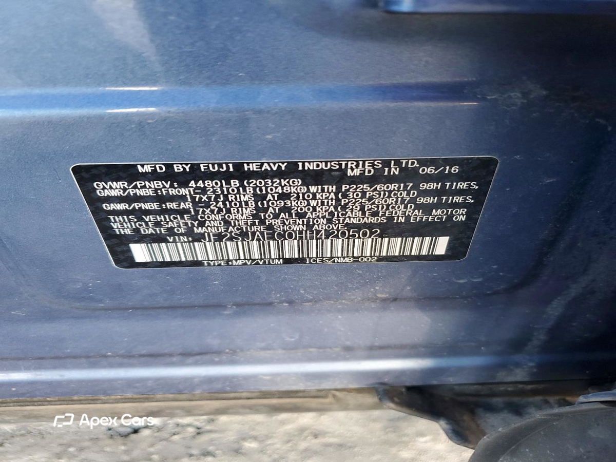 Subaru Forester 2017