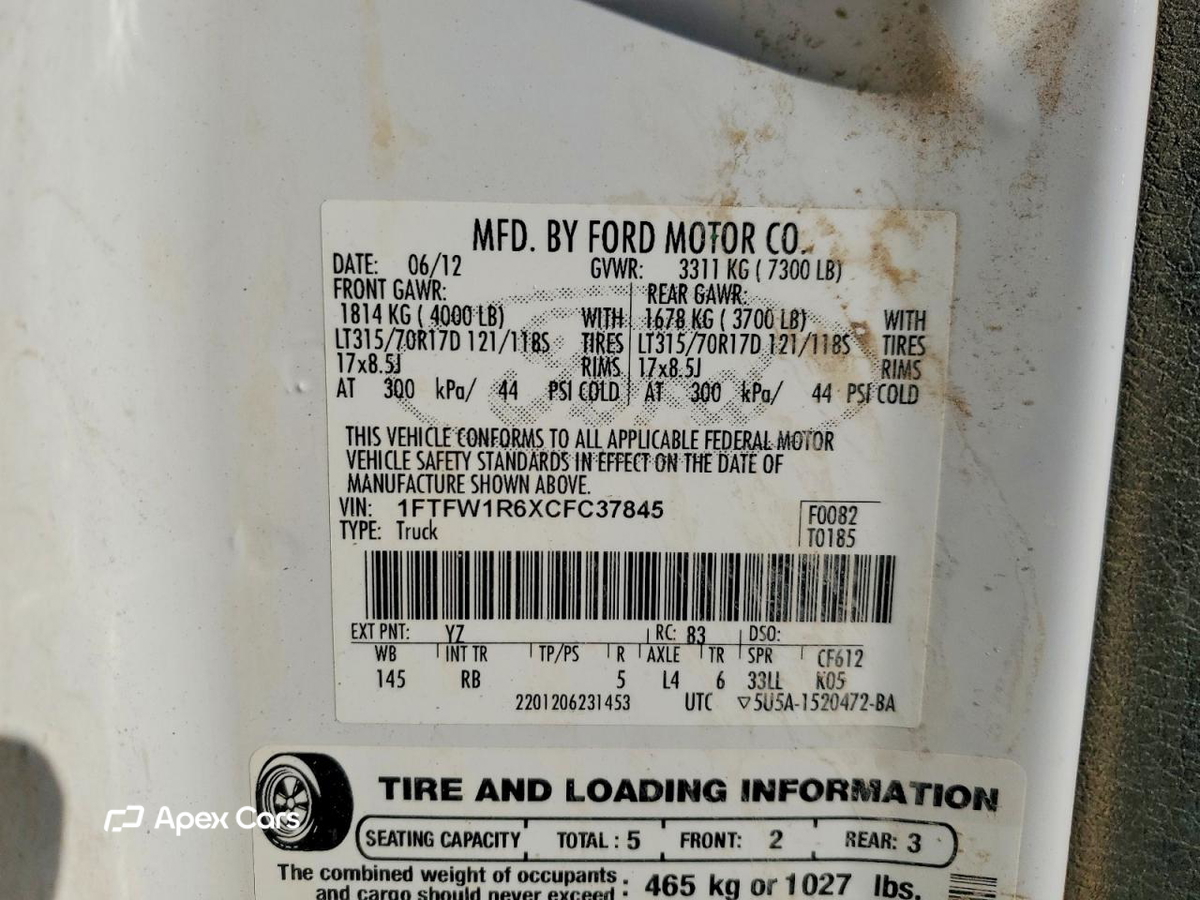 Ford F-150 2012