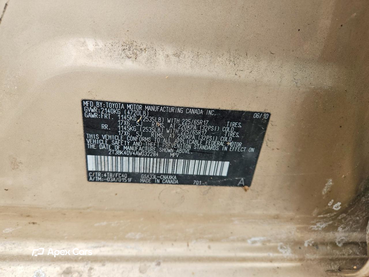 Toyota RAV 4 2010